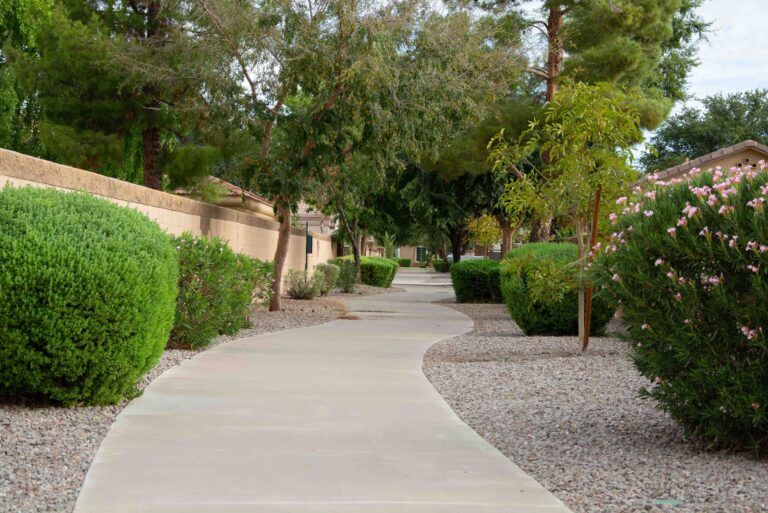 Breezeway Walking Path